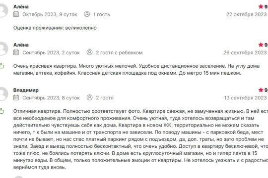Отзывы